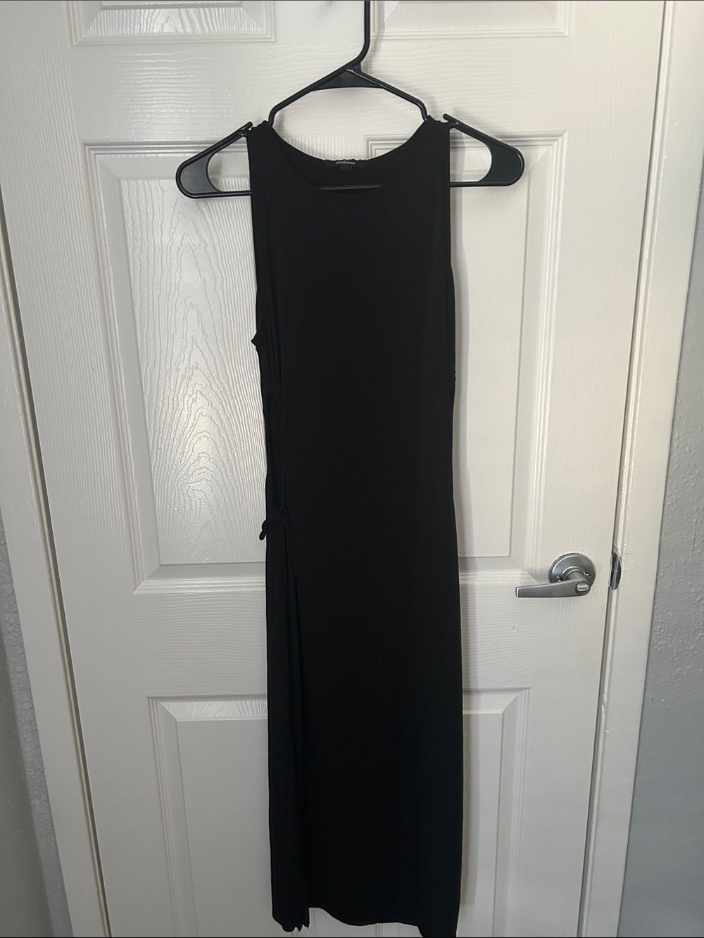 Ambiance Black Sleeveless Maxi Dress